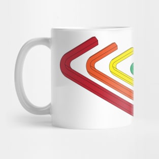 Rainbow Allen Wrench Set Mug